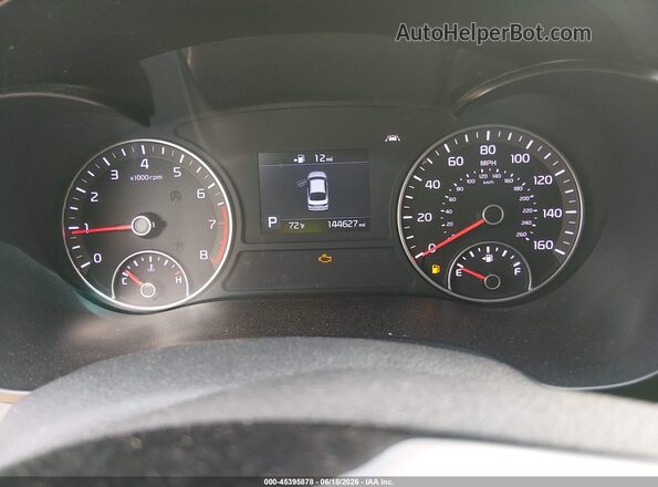 5XXGT4L35LG382953 2020 KIA OPTIMA White უკანა სავარძლების ხედი