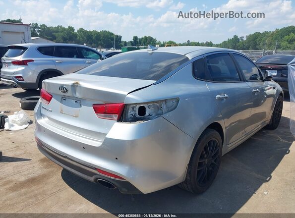 5XXGT4L36GG078519 2016 KIA OPTIMA Silver Tył prawy