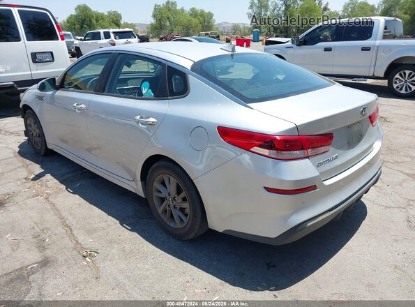 5XXGT4L36LG440147 2020 KIA OPTIMA Silver Tył lewy