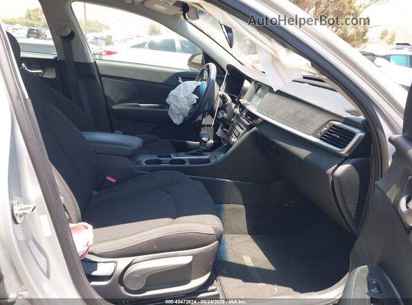 5XXGT4L36LG440147 2020 KIA OPTIMA Silver Widok wnętrza z przodu