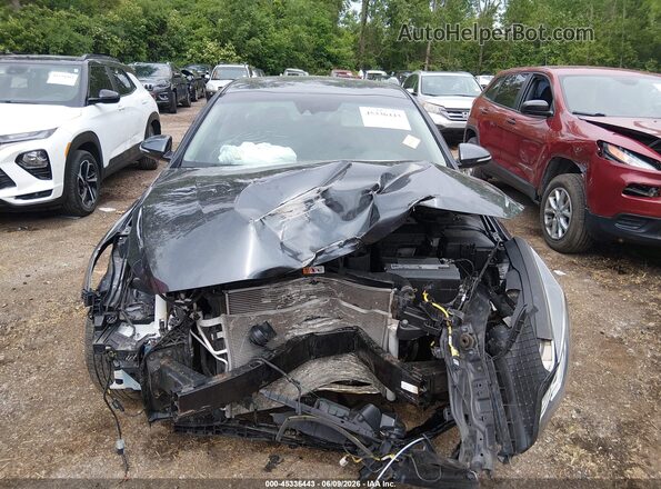 5XXGT4L36LG447938 2020 KIA OPTIMA Gray წინა ხედი