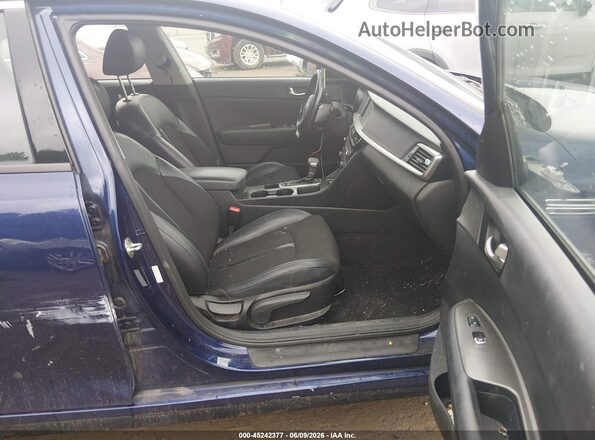 5XXGT4L37KG369975 2019 KIA OPTIMA Blue Widok wnętrza z przodu