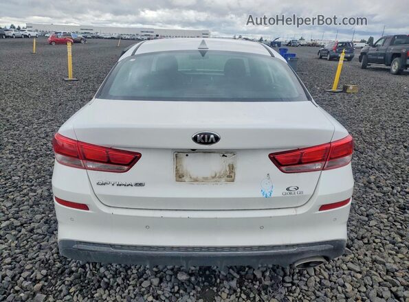 5XXGT4L37LG433711 2020 KIA OPTIMA White Հետևի տեսք