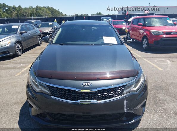 5XXGT4L37LG436656 2020 KIA OPTIMA Gray Widok zestawu wskaźników