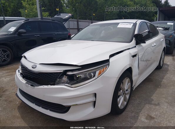 5XXGT4L38GG073189 2016 KIA OPTIMA White Front left