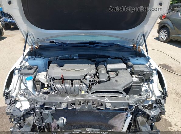 5XXGT4L38KG280979 2019 KIA OPTIMA White Вид ззаду