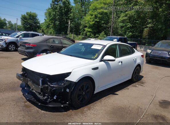 5XXGT4L38KG280979 2019 KIA OPTIMA White Передня ліва чверть