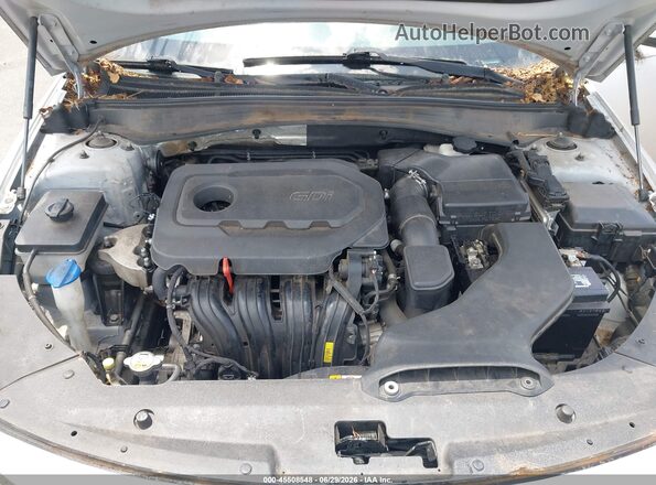 5XXGT4L39GG059933 2016 KIA OPTIMA Silver უკანა ხედი
