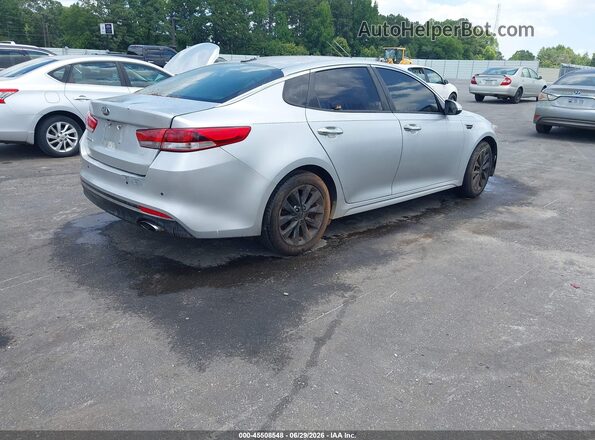 5XXGT4L39GG059933 2016 KIA OPTIMA Silver უკანა მარჯვენა