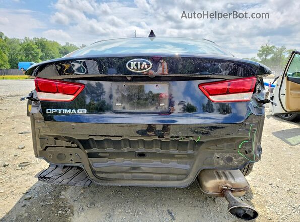 5XXGT4L39GG063464 2016 KIA OPTIMA Black Հետևի տեսք