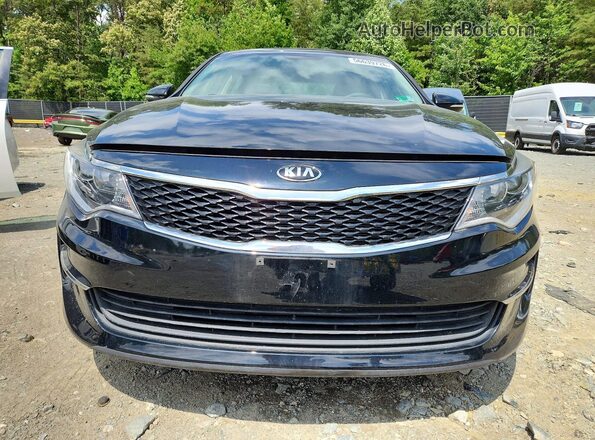 5XXGT4L39GG063464 2016 KIA OPTIMA Black Դիմացի տեսք