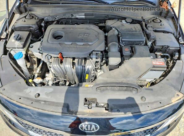 5XXGT4L39GG063464 2016 KIA OPTIMA Black Սալոնի հետևի տեսք