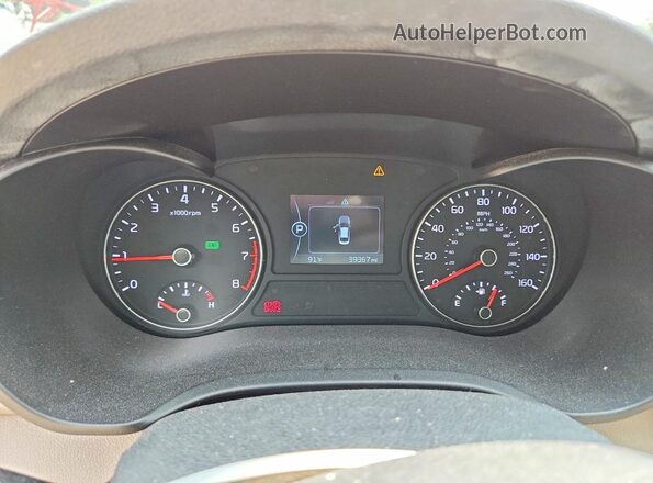5XXGT4L39GG063464 2016 KIA OPTIMA Black Սարքավորումների վահանակի տեսք
