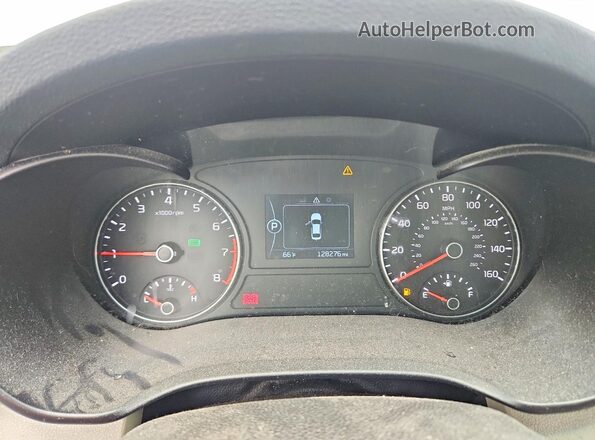 5XXGT4L39GG081026 2016 KIA OPTIMA White Instrument cluster view