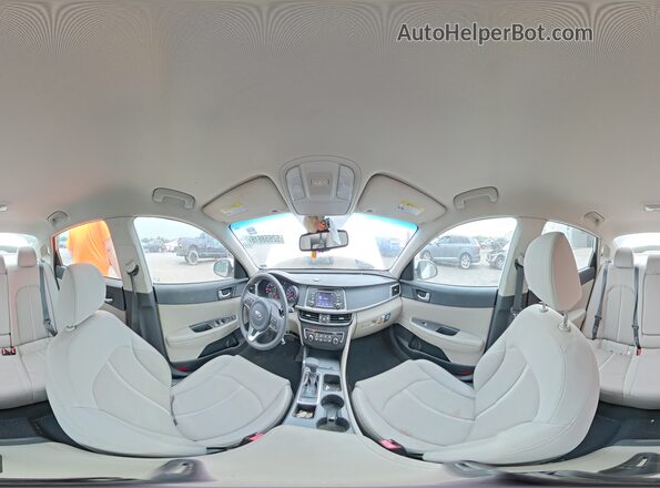 5XXGT4L39GG081026 2016 KIA OPTIMA White VIN sticker view