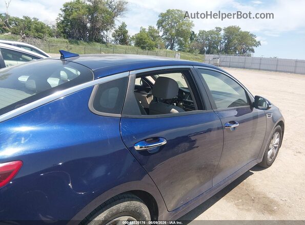 5XXGT4L39JG191145 2018 KIA OPTIMA Blue წინა ხედი