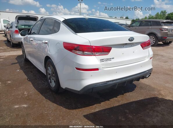 5XXGT4L3XKG326666 2019 KIA OPTIMA White უკანა მარცხენა