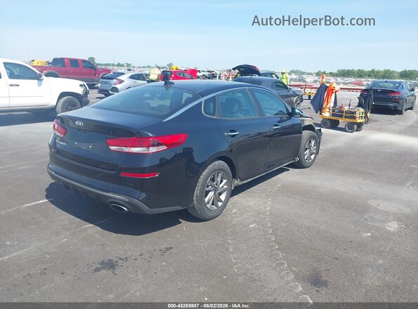 5XXGT4L3XKG338090 2019 KIA OPTIMA Black Задня права чверть