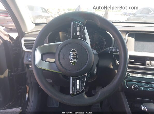 5XXGT4L3XKG338090 2019 KIA OPTIMA Black Вид підкапотного простору
