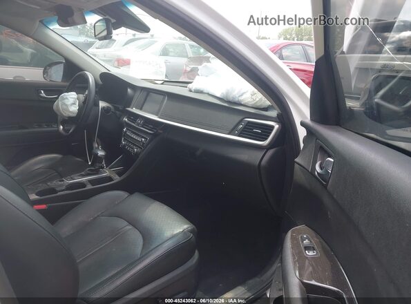 5XXGU4L10LG424506 2020 KIA OPTIMA White წინა სალონის ხედი