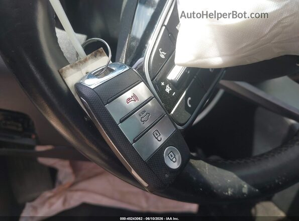5XXGU4L10LG424506 2020 KIA OPTIMA White წინა პანელის ხედი