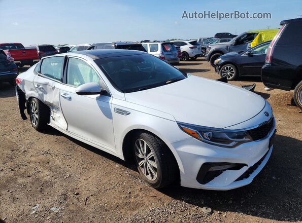 5XXGU4L12LG423342 2020 KIA OPTIMA Белый Передняя правая четверть