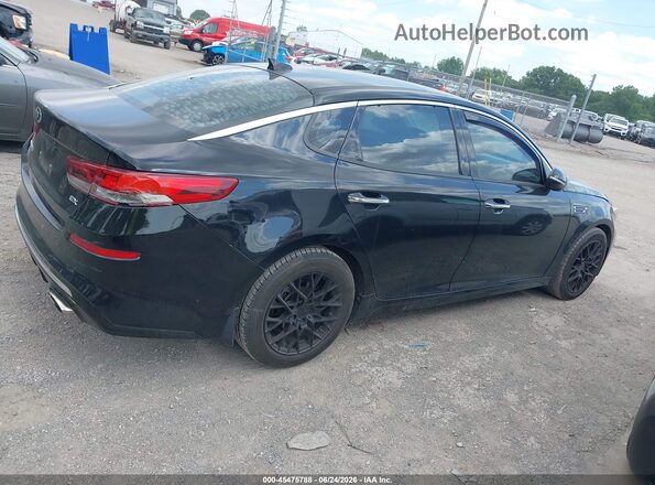 5XXGU4L15KG304540 2019 KIA OPTIMA Black Vista interior trasera