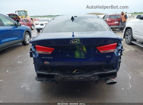 5XXGU4L30GG041334 2016 KIA OPTIMA Blue 