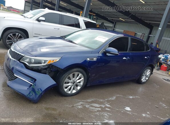 5XXGU4L30GG041334 2016 KIA OPTIMA Blue 