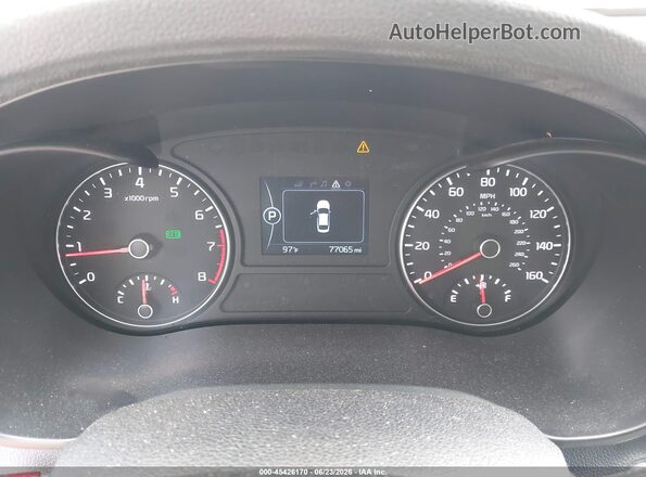 5XXGU4L31GG032772 2016 KIA OPTIMA Silver Rear seats view