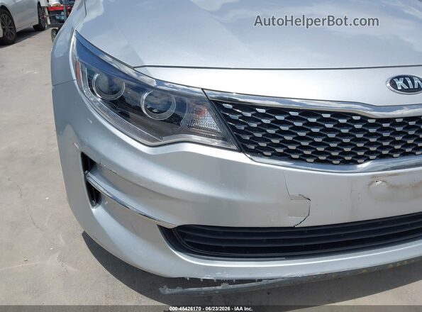 5XXGU4L31GG032772 2016 KIA OPTIMA Silver 