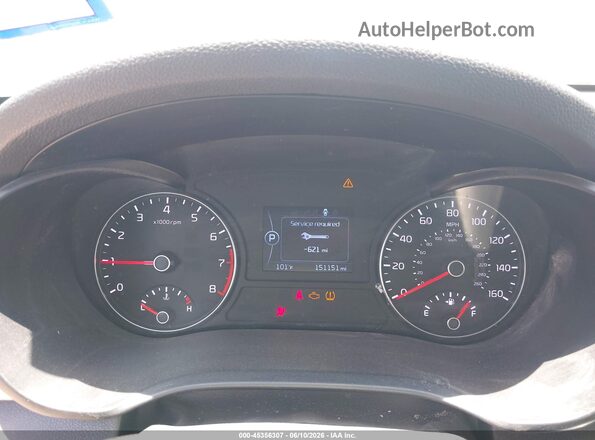 5XXGU4L32GG033123 2016 KIA OPTIMA White Հետևի նստատեղերի տեսք