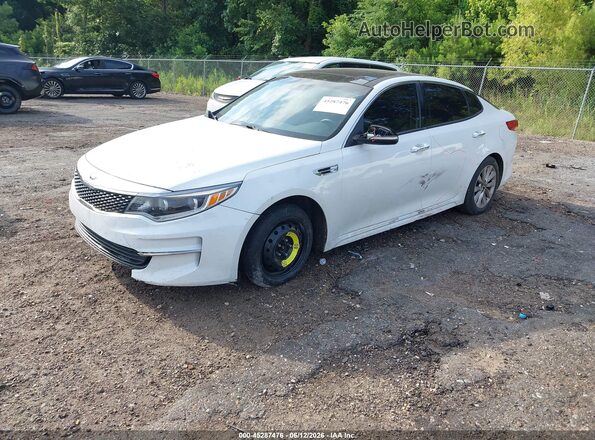 5XXGU4L33GG093427 2016 KIA OPTIMA White Передня ліва чверть