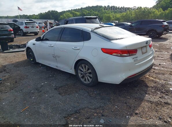 5XXGU4L33GG093427 2016 KIA OPTIMA White Задня ліва чверть
