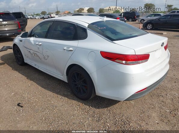 5XXGU4L35GG070554 2016 KIA OPTIMA White Հետևի ձախ