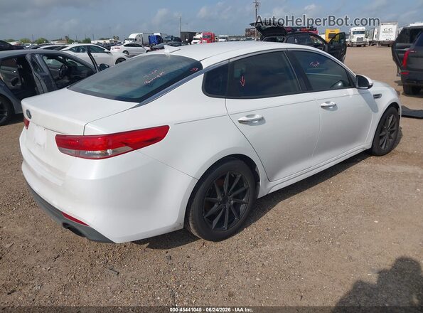 5XXGU4L35GG070554 2016 KIA OPTIMA White Հետևի աջ
