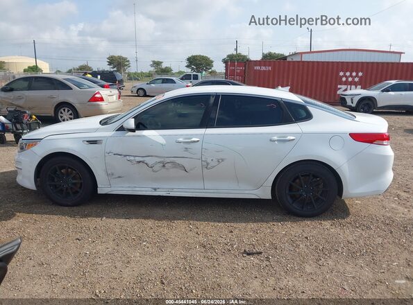 5XXGU4L35GG070554 2016 KIA OPTIMA White Սալոնի 360 աստիճան տեսք