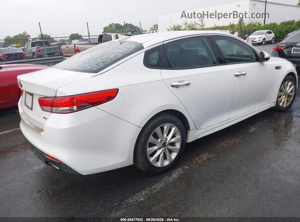 5XXGU4L36GG006345 2016 KIA OPTIMA White Rear right