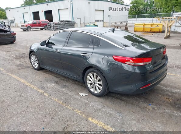 5XXGU4L36GG010816 2016 KIA OPTIMA Gray Հետևի ձախ