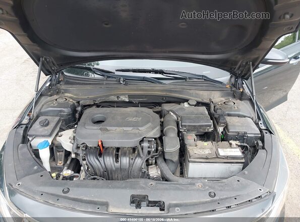 5XXGU4L36GG010816 2016 KIA OPTIMA Gray Հետևի տեսք