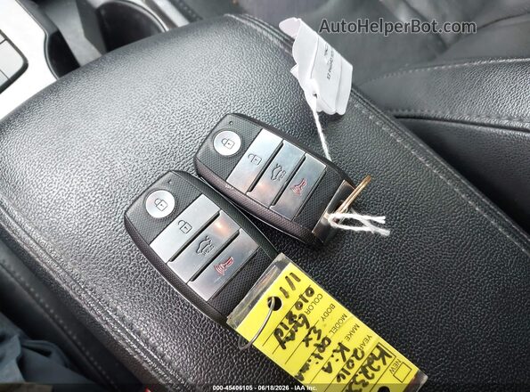 5XXGU4L36GG010816 2016 KIA OPTIMA Gray Առջևի վահանակի տեսք