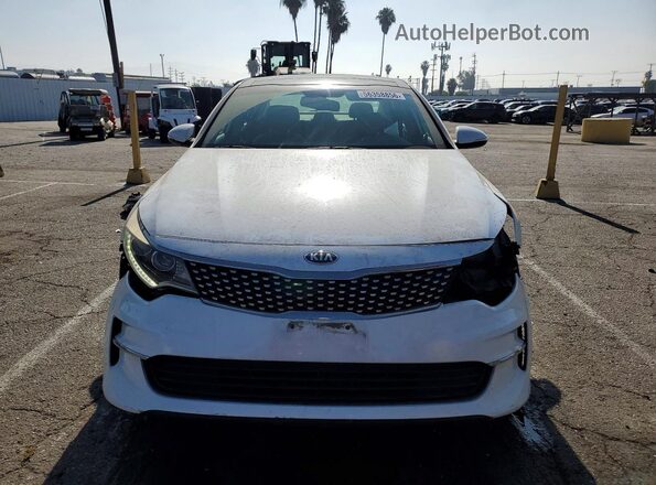 5XXGU4L36GG044710 2016 KIA OPTIMA White 