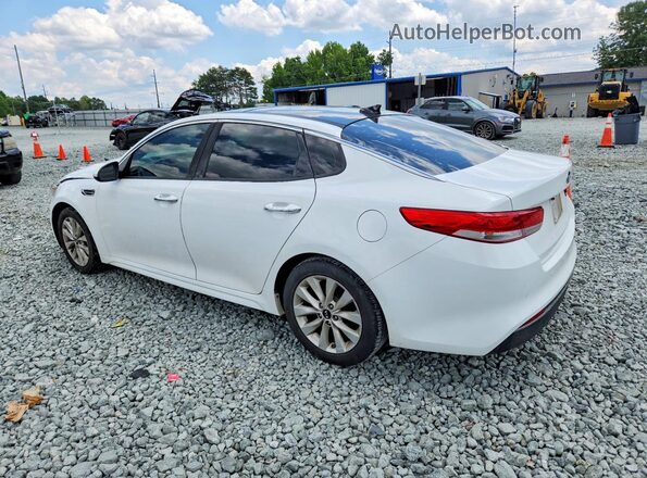 5XXGU4L37GG057675 2016 KIA OPTIMA White Rear left