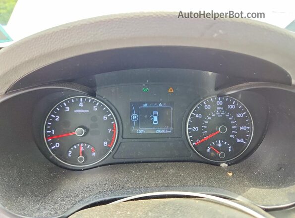 5XXGU4L37GG057675 2016 KIA OPTIMA White Instrument cluster view