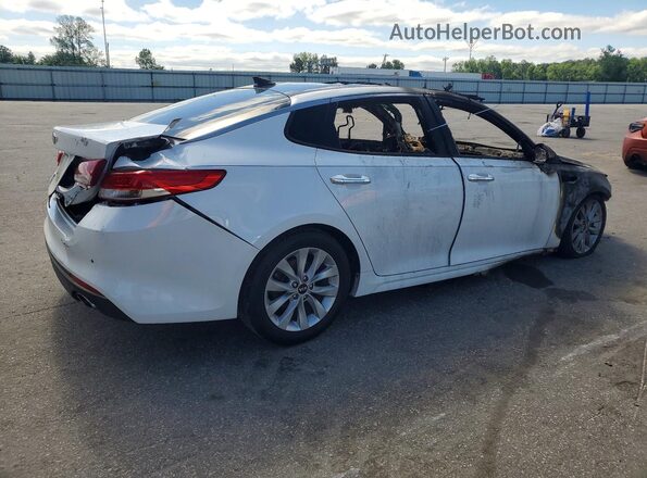 5XXGU4L39GG086448 2016 KIA OPTIMA White Задня права чверть