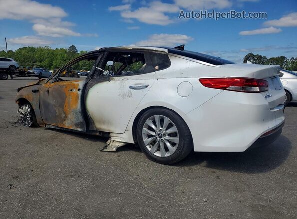 5XXGU4L39GG086448 2016 KIA OPTIMA White Задня ліва чверть