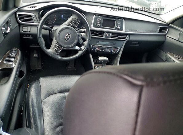5XXGU4L39GG094677 2016 KIA OPTIMA Gray წინა პანელის ხედი
