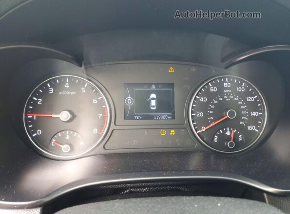 5XXGU4L39GG094677 2016 KIA OPTIMA Gray ხელსაწყოთა პანელის ხედი