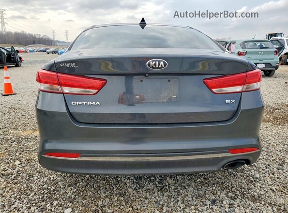 5XXGU4L39GG094677 2016 KIA OPTIMA Gray უკანა ხედი