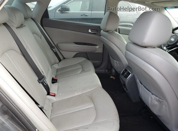 5XXGU4L39GG101384 2016 KIA OPTIMA Угольный Вид задних сидений